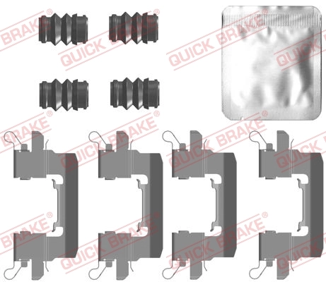 Accessory Kit, disc brake pad